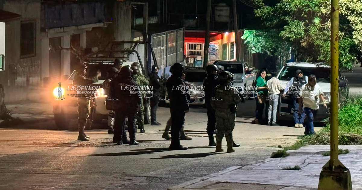 Autoridades catean presuntas casas de seguridad Autoridades catean presuntas casas de seguridad