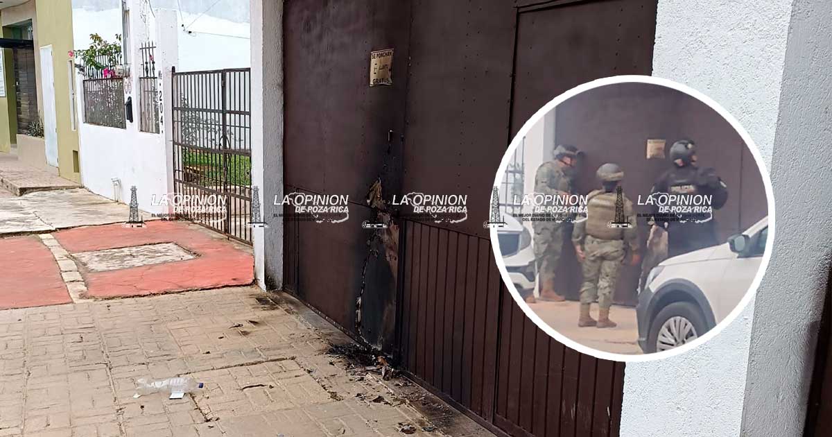 Rafaguean y lanzan bombas molotov a vivienda Rafaguean y lanzan bombas molotov a vivienda