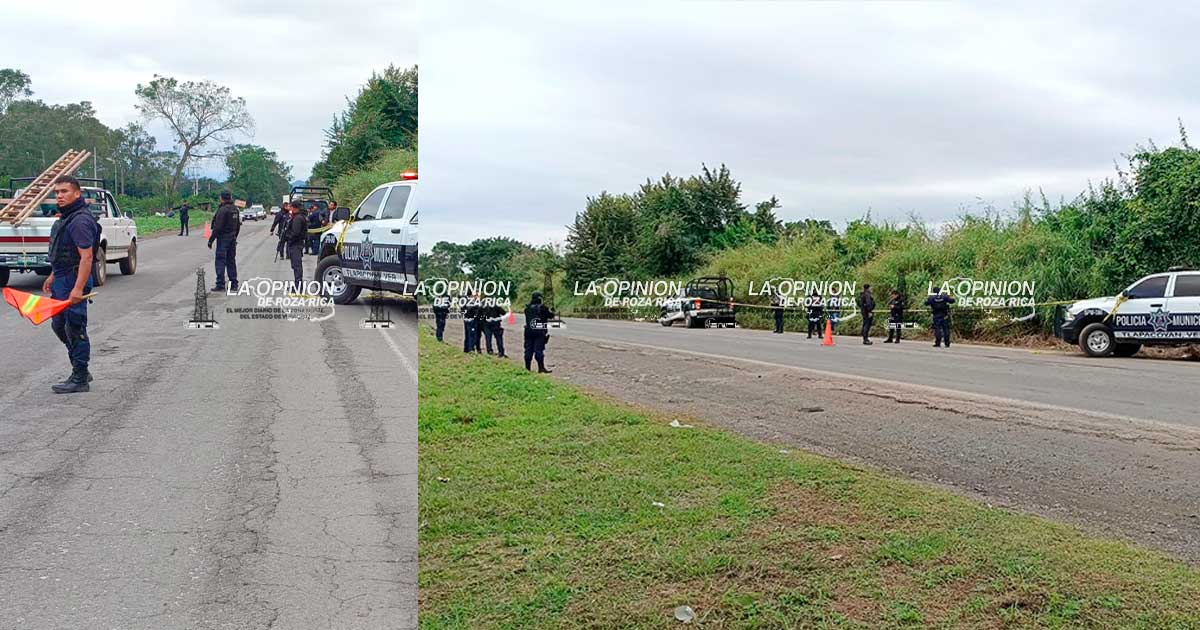 Arrojan cuerpo sobre la carretera a Martínez Arrojan cuerpo sobre la carretera a Martínez