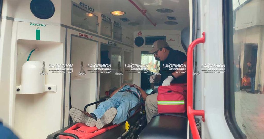 Empleado de DUCA atropella a masculino Empleado de DUCA atropella a masculino