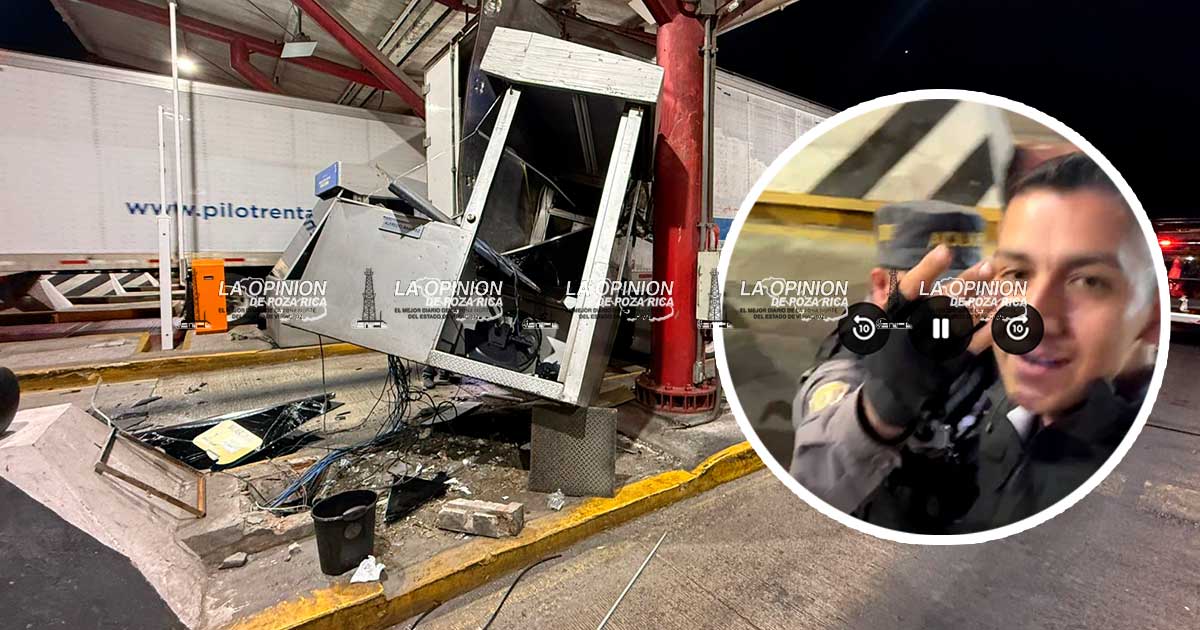 Amedrentan a reportero mientras cubría destrozo de caseta Amedrentan a reportero mientras cubría destrozo de caseta