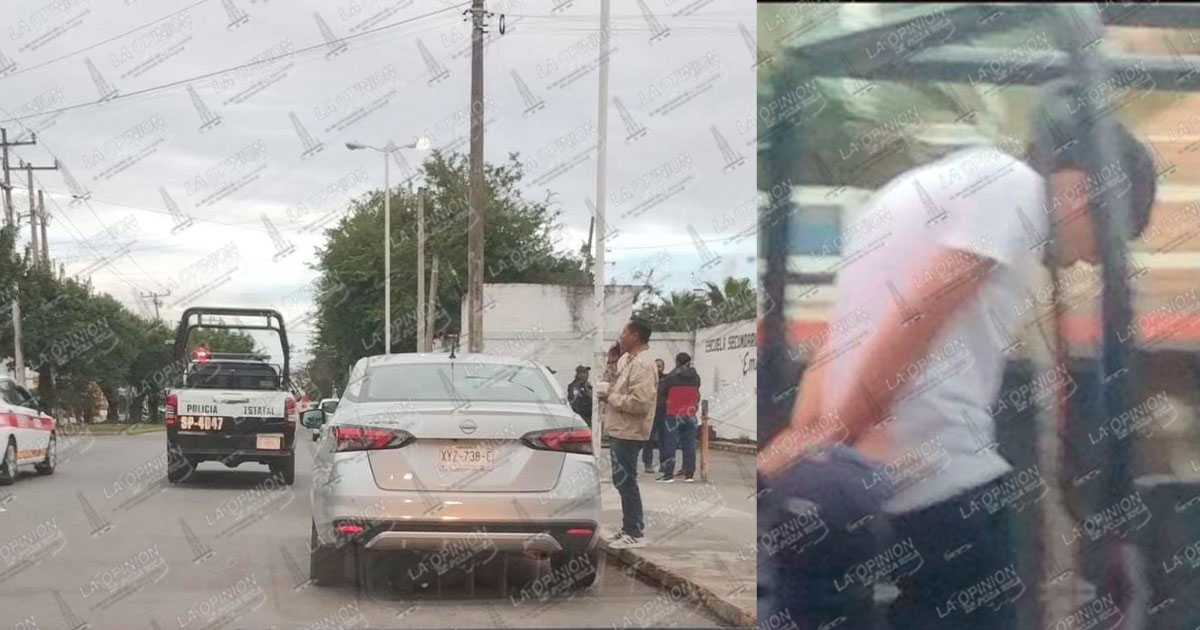 Joven armado irrumpe en la ESBO No. 8 Joven armado irrumpe en la ESBO No. 8