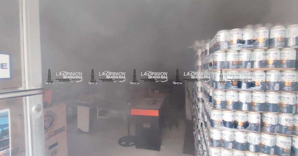 Se registra incendio en la tienda Neto Se registra incendio en la tienda Neto