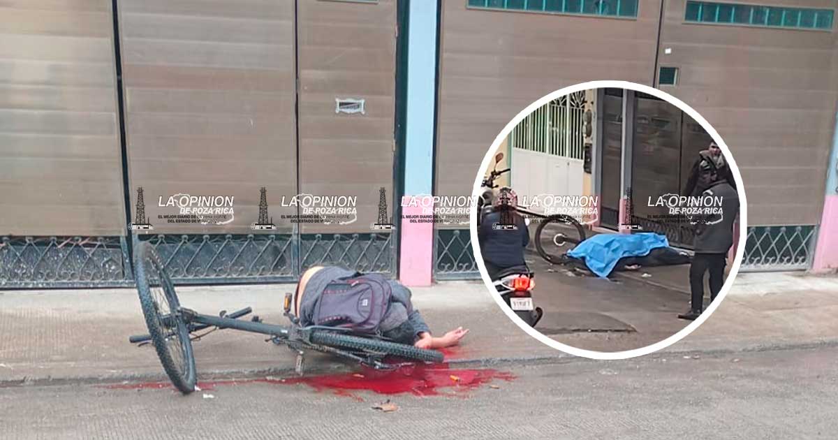 Hombre pierde la vida tras caer de su bicicleta Hombre pierde la vida tras caer de su bicicleta