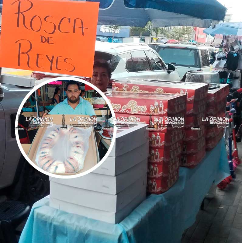 Esperan comerciantes buen repunte en la venta de roscas Esperan comerciantes buen repunte en la venta de roscas
