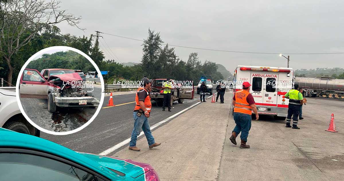 Trágico accidente en carretera a Tuxpan Trágico accidente en carretera a Tuxpan