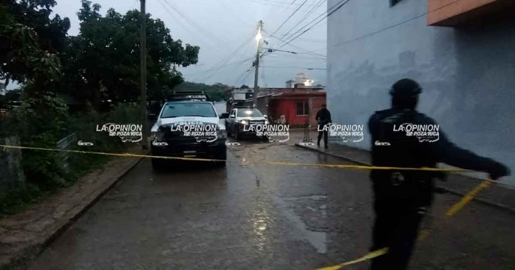 Persecución y balacera en La Ceiba
