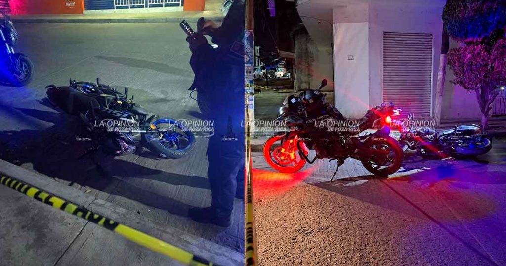¡Violento asalto a motociclista!