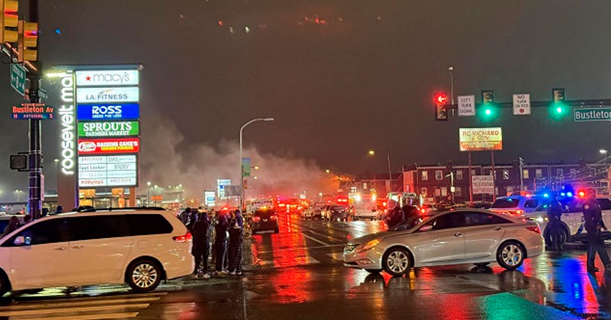 Avioneta mexicana se estrella en Philadelphia Avioneta mexicana se estrella en Philadelphia