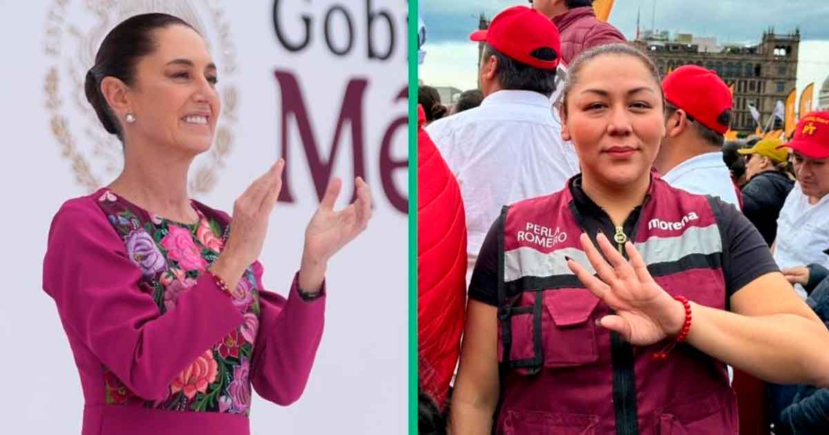 Es tiempo de mujeres, acude Perla Romero al informe de los 100 días de Claudia Sheinbaum