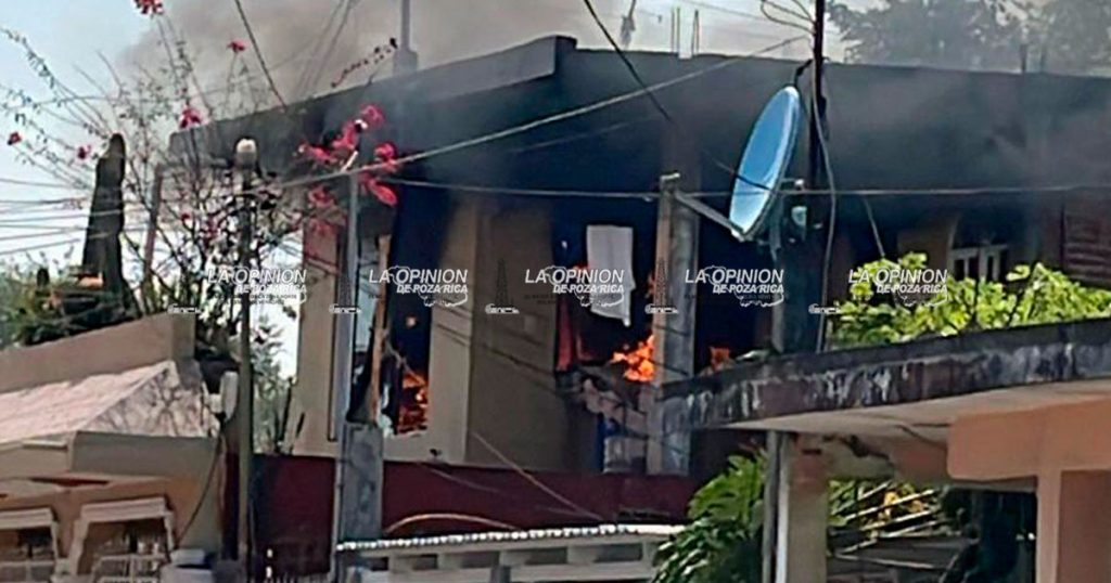 Incendio en la Reforma causa pánico