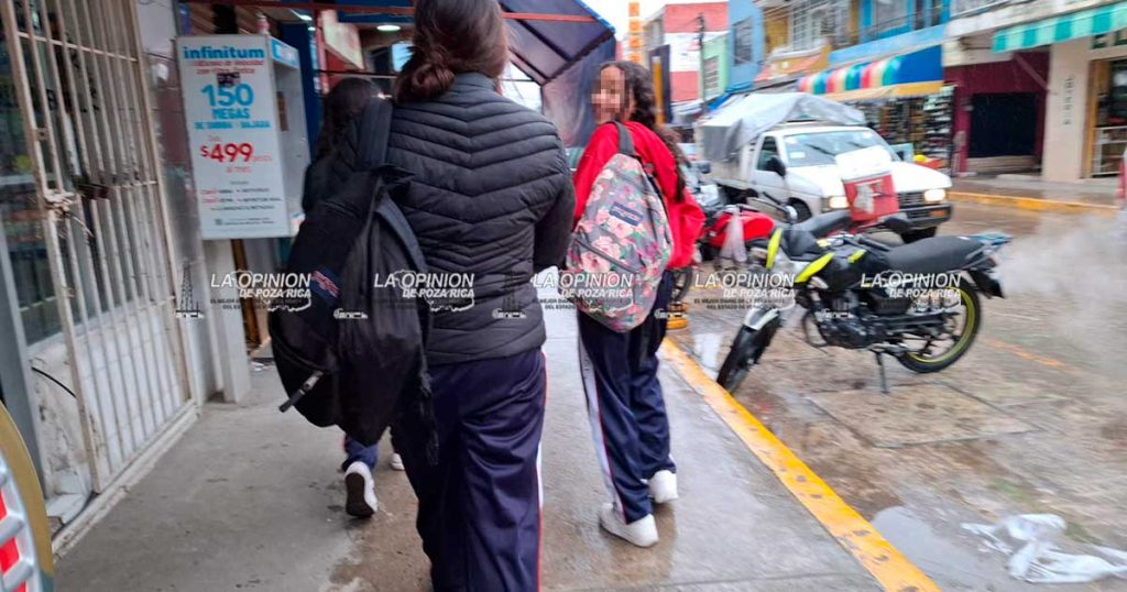 Frío con sensación térmica de 6 grados