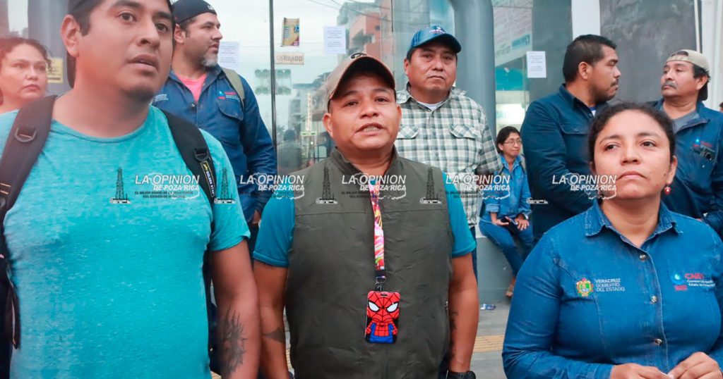 Manifestación en CAEV; les deben fondo de ahorro desde hace 6 años