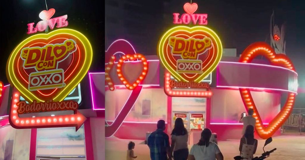 El Oxxo del Amor, nuevo atractivo de Boca del Río