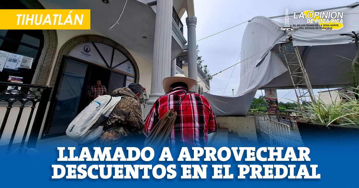 Llamado a aprovechar descuentos en el Predial Llamado a aprovechar descuentos en el Predial