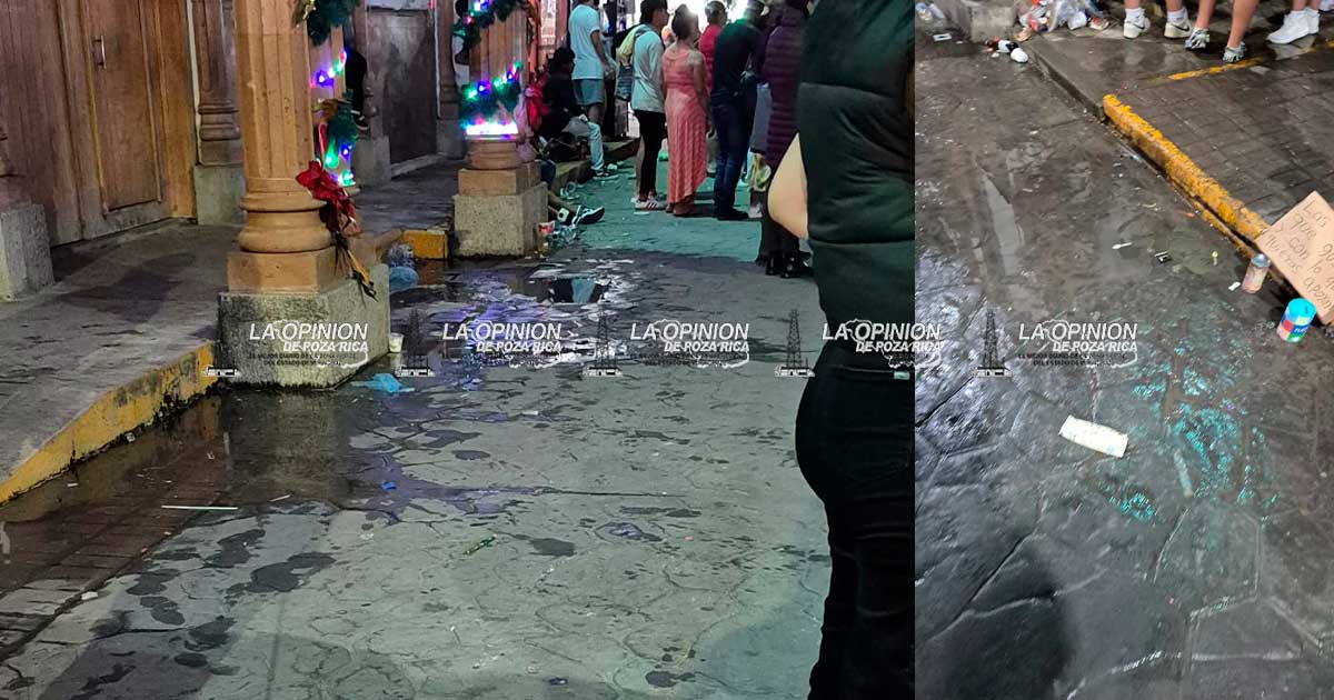 Sigue el problema del drenaje