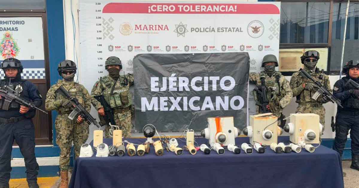 Se investigan cámaras que desmanteló Sedena en el norte: Ahued Se investigan cámaras que desmanteló Sedena en el norte: Ahued