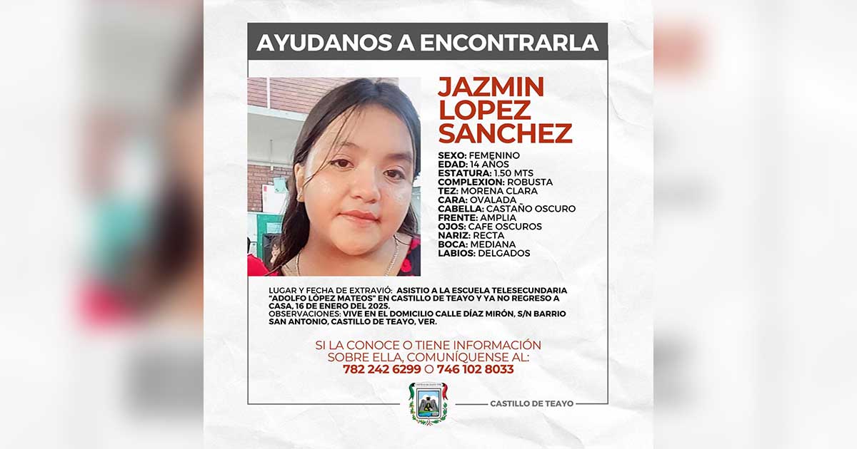 Fue a la escuela y ya no regresó Fue a la escuela y ya no regresó