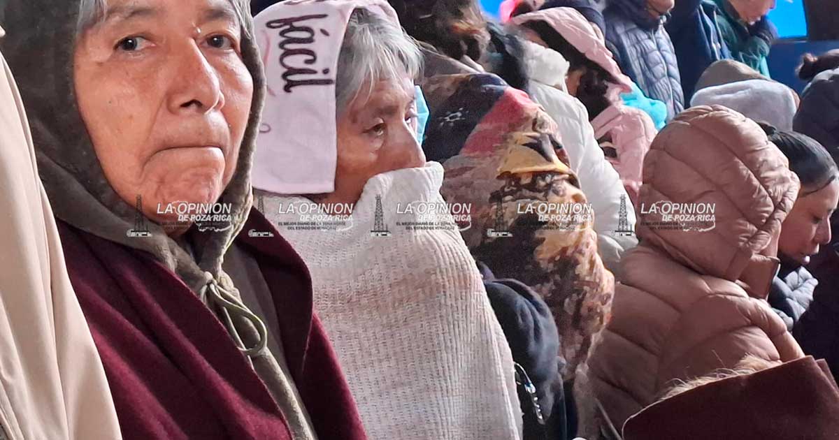 Frío con sensación térmica de 6 grados Frío con sensación térmica de 6 grados