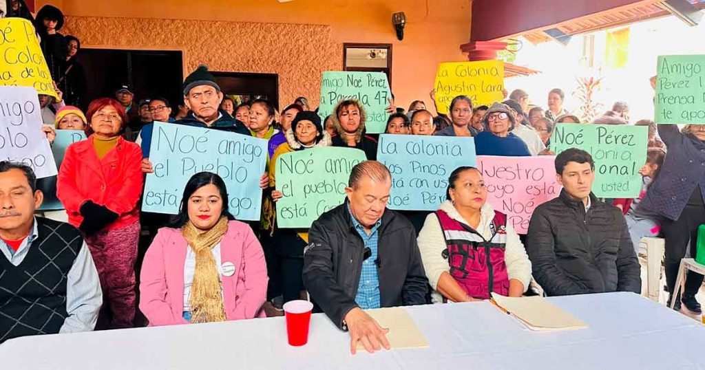 Noé Pérez ya se registró por la 4T