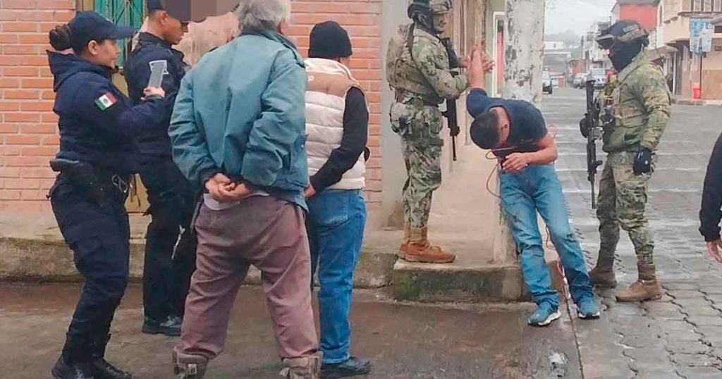 Detenido sujeto tras ser amarrado por robar