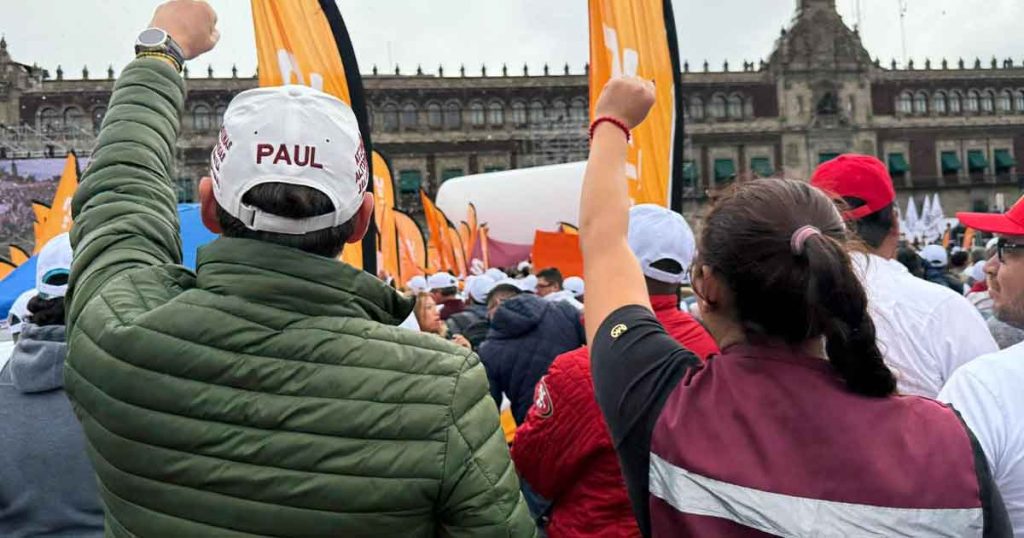 Es tiempo de mujeres, acude Perla Romero al informe de los 100 días de Claudia Sheinbaum