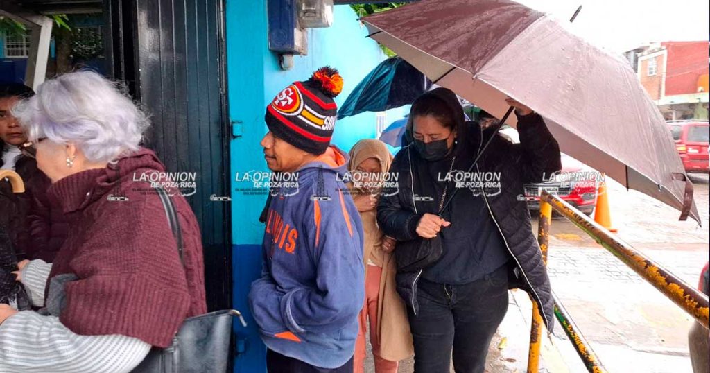 Frío con sensación térmica de 6 grados