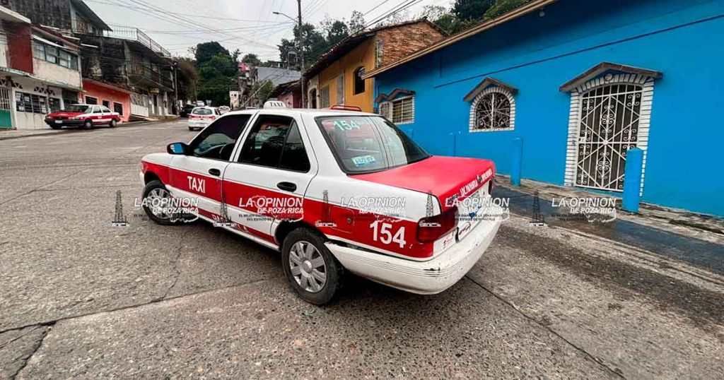 Taxista “andaba chido” Taxista “andaba chido”
