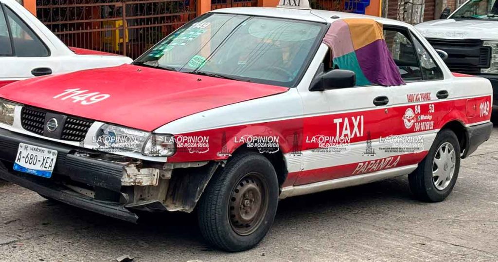 Taxista “andaba chido” Taxista “andaba chido”