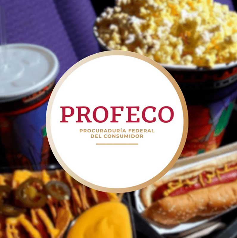 Profeco desmiente lista de alimentos en cines