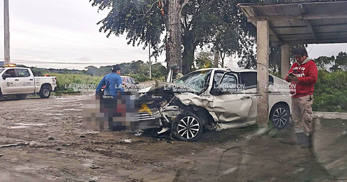 Fatal accidente en la vía a Tampico