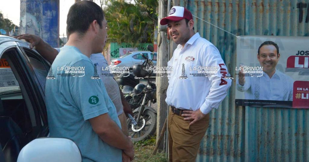 Pepe Lima, joven capaz y con experiencia: vecinos Pepe Lima, joven capaz y con experiencia: vecinos