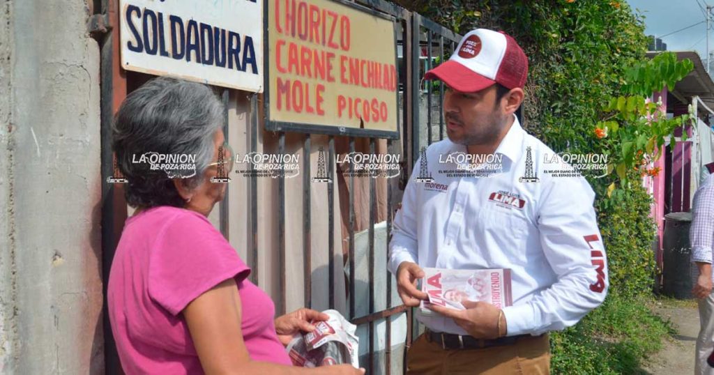 Pepe Lima, joven capaz y con experiencia: vecinos Pepe Lima, joven capaz y con experiencia: vecinos
