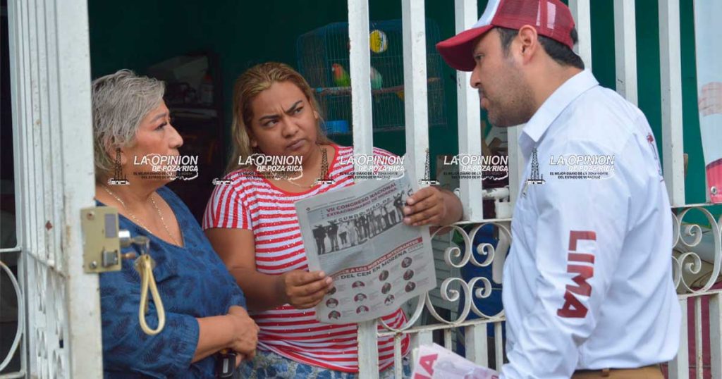 Pepe Lima, joven capaz y con experiencia: vecinos Pepe Lima, joven capaz y con experiencia: vecinos