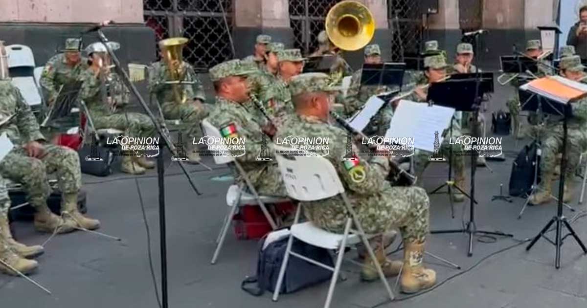 Vuelve concierto de la Banda Musical VI Región Militar