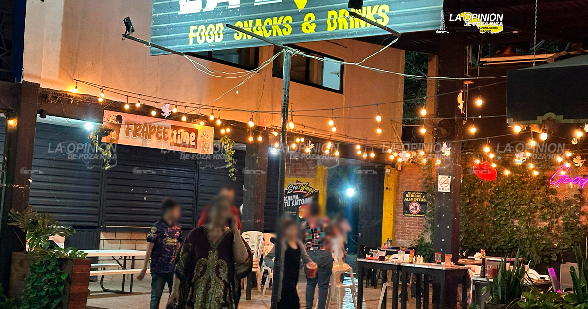 LEVANTAN A SOCIA DE PLAZA GASTRONÓMICA "LA ZONA"
