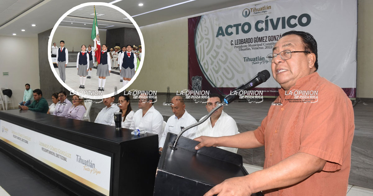 Conmemoran 108 años de la Constitución