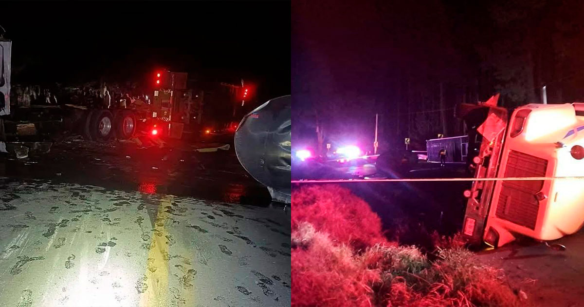 Mortal accidente en la Perote-Xalapa