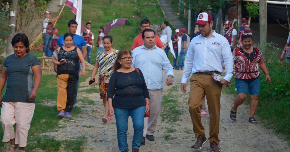 Pepe Lima visita 5 sectores diarios