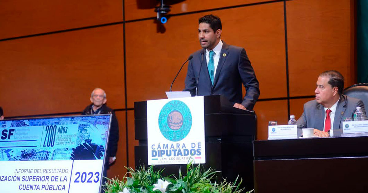 ASF entrega a Javier Herrera informe de Cuenta Pública 2023, presunto daño patrimonial de más de 51 900 mdp