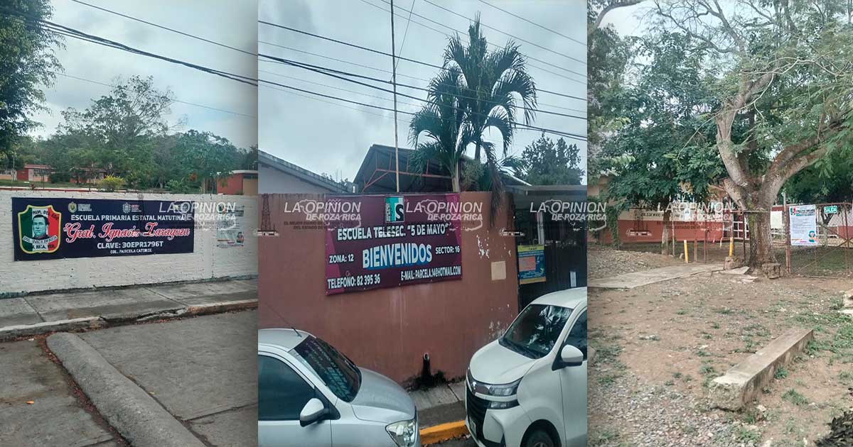 Saquean tres escuelas en la colonia Parcela 14; hay denuncia