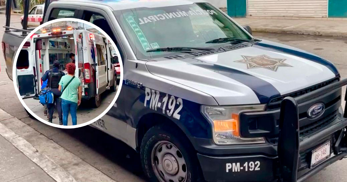 Abuelita cae de su propia altura Abuelita cae de su propia altura