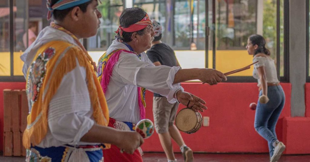 Delegación Tarahumara, Yaqui y Ch'ol-Maya de la sierra de Tabasco en Cumbre Tajín 2025