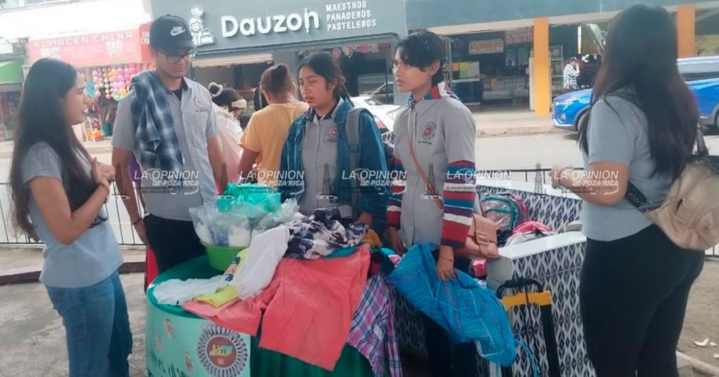 Estudiantes del TEC Poza Rica realizan importantes donaciones