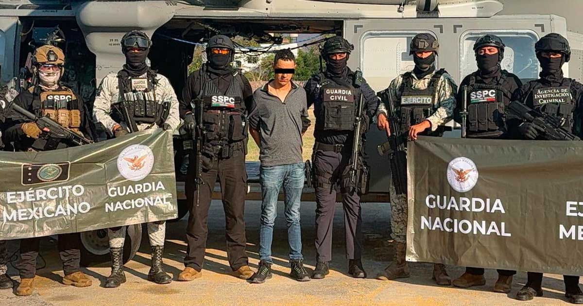 Detienen a extorsionador y líder de célula delictiva en Michoacán