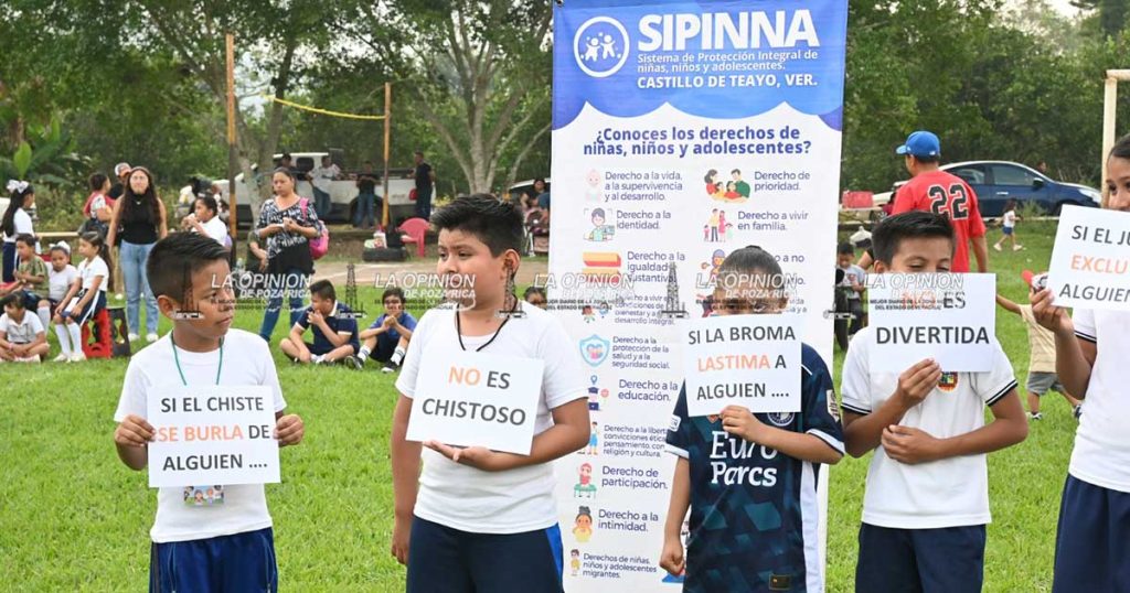 Promueven derechos de niños y adolescentes