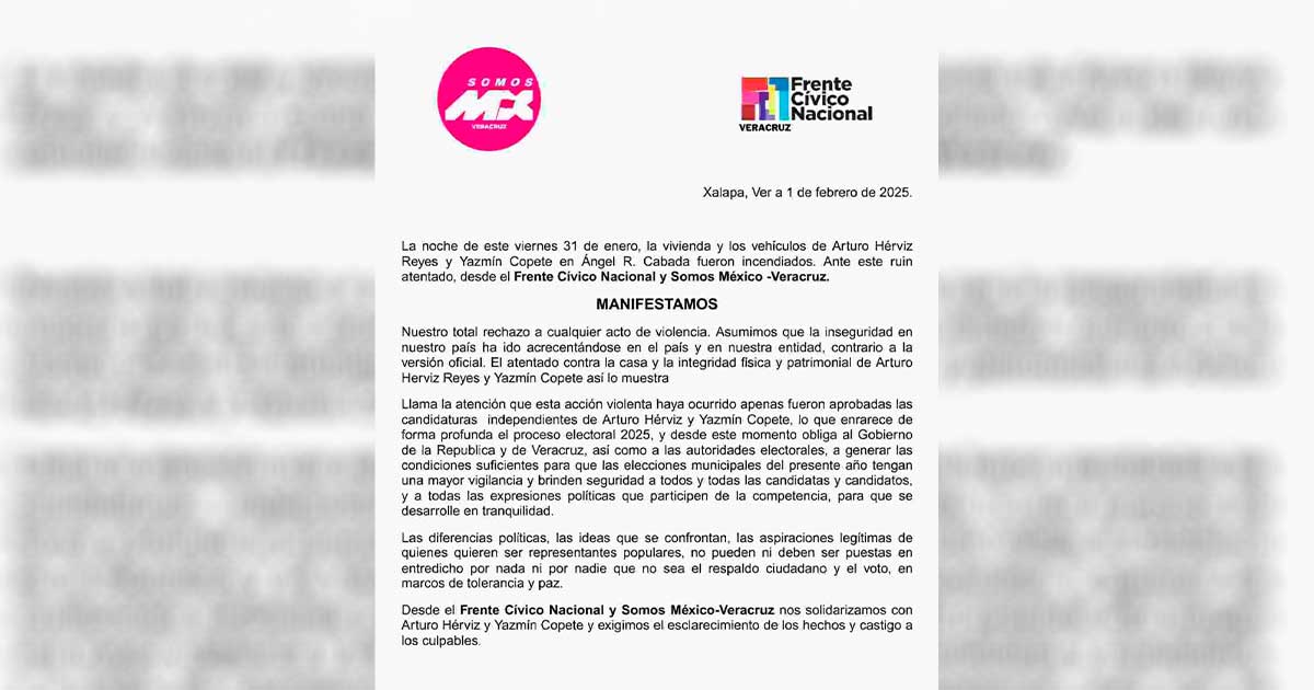 Atacan a candidatos independientes en Veracruz