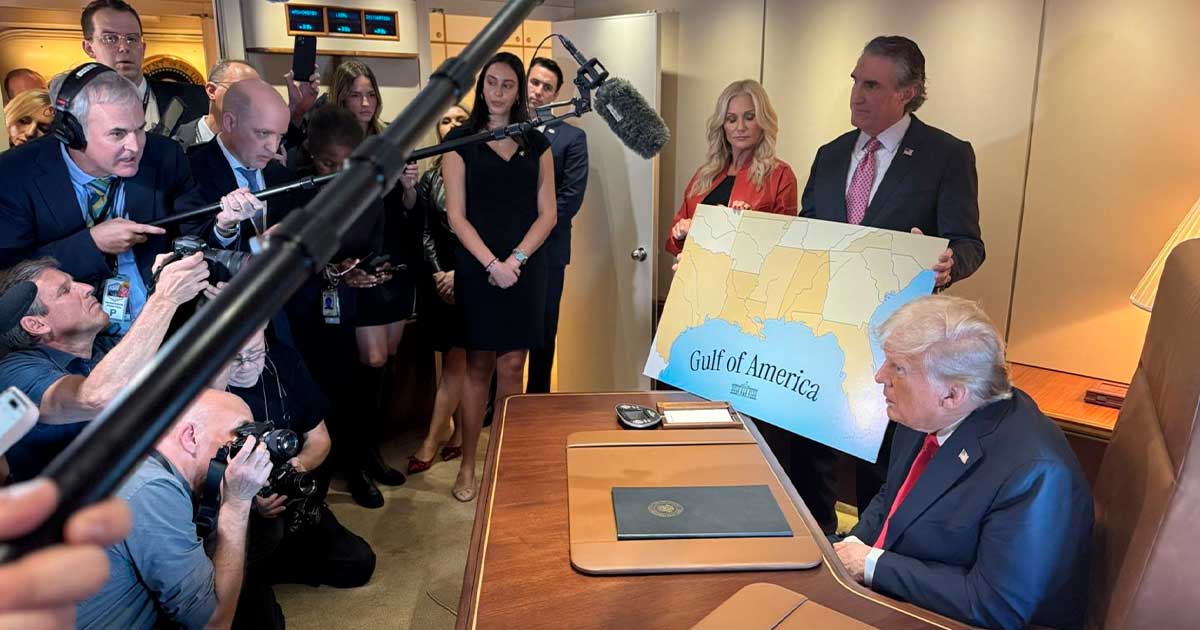 Trump Declara el 9 de febrero como Día del Golfo de América