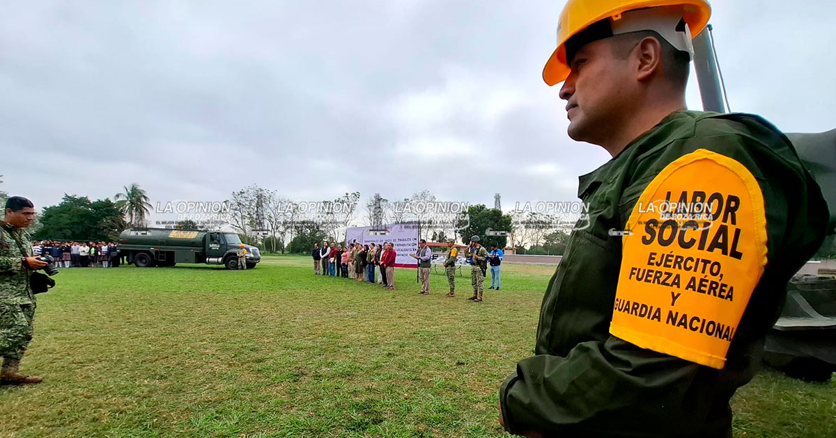 Rehabilitará Sedena 74 kms de caminos