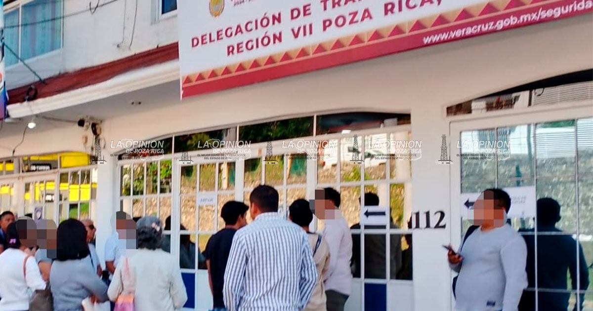 'Moches' de 300 y 500 pesos en el módulo de licencias